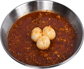 Boil Egg — Boiled eggs with a pleasant taste. A perfect add-in option to your seafood