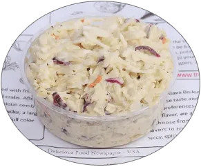 Coleslaw — The juicy crab's creamy coleslaw is freshly made everyday.