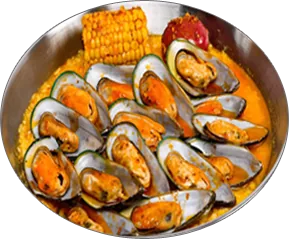 Green Mussels — Tender, juicy and distinctively flavored green mussels to compliment your meal.